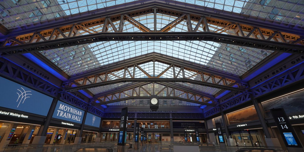 New Moynihan Train Hall Offers Hopeful Start to the New Year