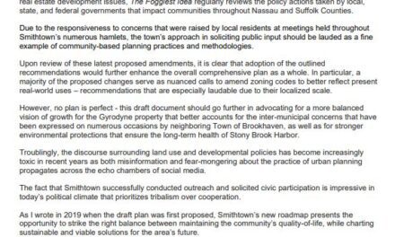 Public Comments: Amendments to Smithtown’s Draft Comprehensive Plan