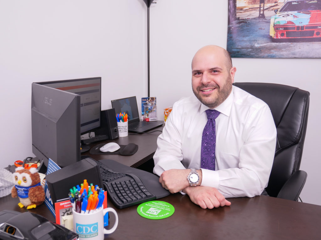 An image of the site's founder shot by Nicole Varone, Photog