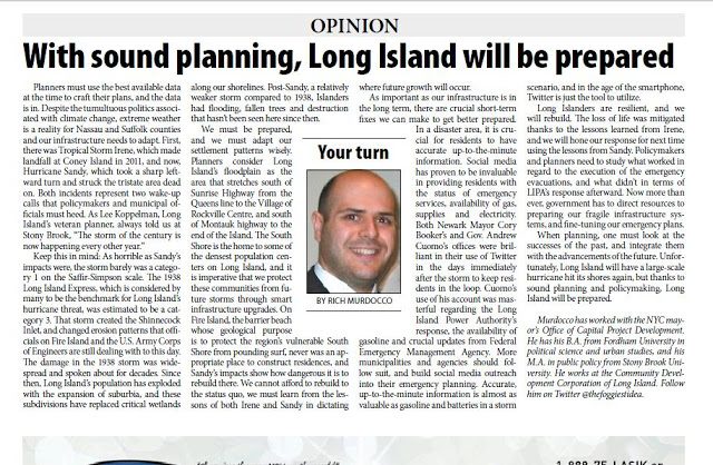 With Sound Planning, Long Island Will Be Prepared