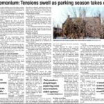 Quoted in TBR News Media: Parking pandemonium: Tensions swell as parking season takes off in Port Jeff