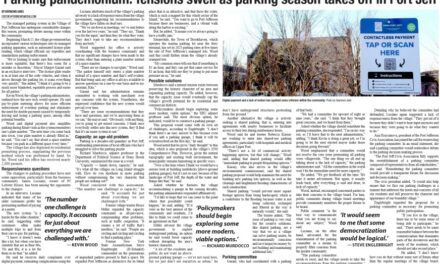 Quoted in TBR News Media: Parking pandemonium: Tensions swell as parking season takes off in Port Jeff