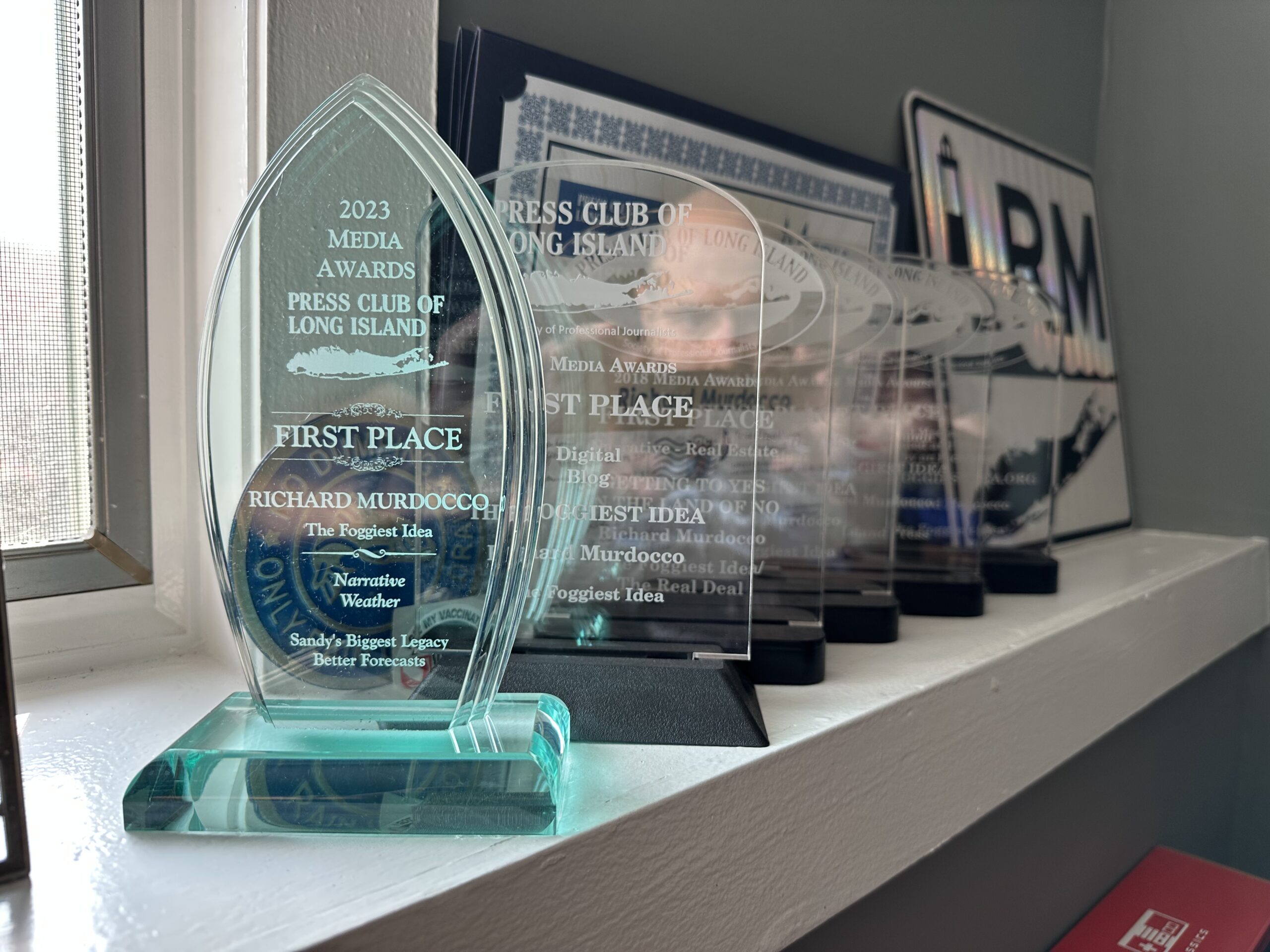 Awards won by Richard Murdocco of the Foggiest Idea