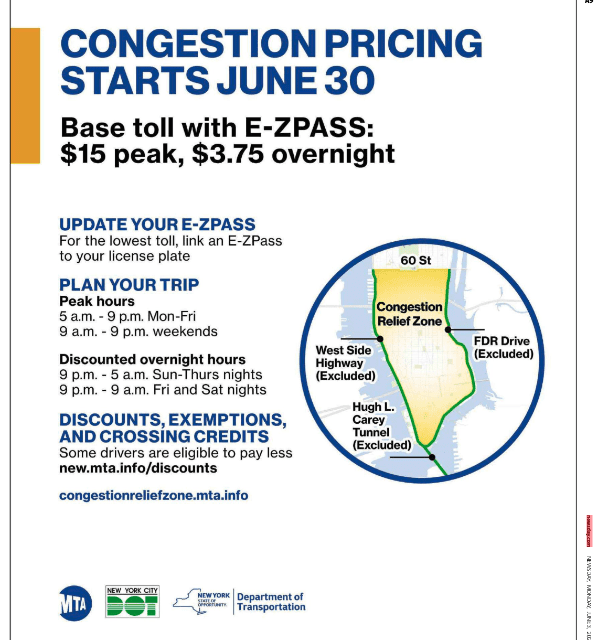 Quick Hits: Governor Hochul Halts MTA Congestion Pricing “Indefinitely”
