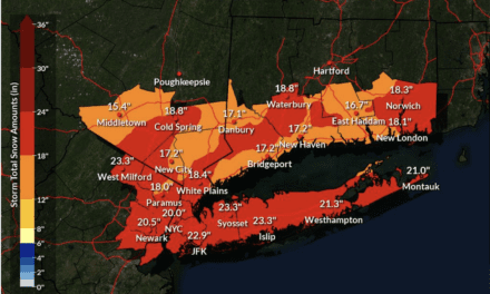 Record-Breaking Blizzard Dumps Over Two Feet of Snow on LI